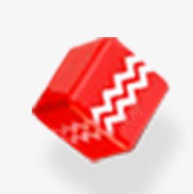红色立体正方形png免抠素材_88icon https://88icon.com 正方体 立体正方形 红色