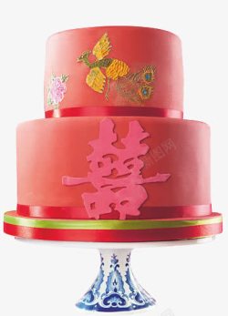 中国风婚礼蛋糕素材