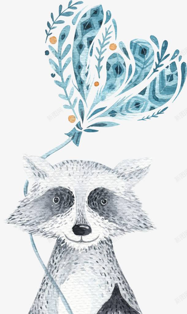 动物松鼠举着心形蓝色气球png免抠素材_88icon https://88icon.com 举着 动物 心形 松鼠 气球 蓝色