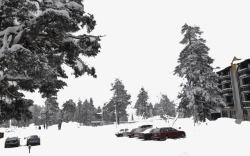 芬兰雪景四素材