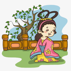 中国风创意国学插画装饰素材