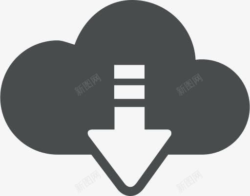 箭头云云计算下来云计算png免抠素材_88icon https://88icon.com Arrow cloud computing down download 下来 下载 云 云计算 箭头