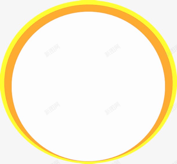 手绘黄色卡通圆形爱心png免抠素材_88icon https://88icon.com 卡通 圆形 爱心 设计 黄色