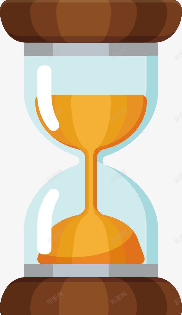 手绘沙漏矢量图ai免抠素材_88icon https://88icon.com 手绘 时间 沙漏 计时 矢量图