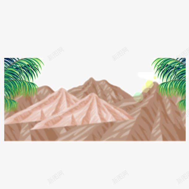 背景装饰图案山脉树叶绿色png免抠素材_88icon https://88icon.com 山脉 树叶 绿色 背景装饰图案