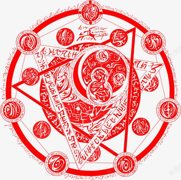 特殊仪式用的魔法阵png免抠素材_88icon https://88icon.com 仪式 特殊 魔法