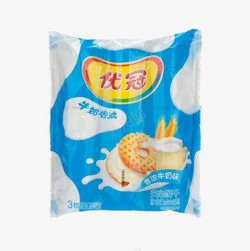 产品实物优冠饼干png免抠素材_88icon https://88icon.com 优冠饼干 小吃 零食