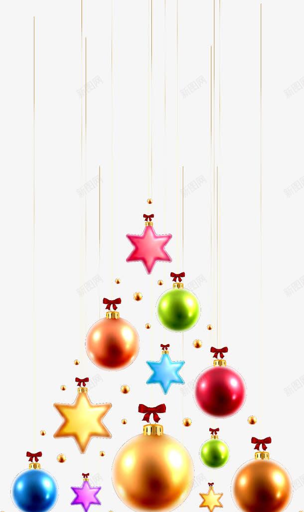 圣诞星星装饰png免抠素材_88icon https://88icon.com 卡通 圣诞 圣诞装饰 星星装饰