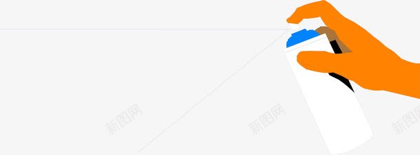 手绘喷雾矢量图ai免抠素材_88icon https://88icon.com 喷雾 工具 手绘 矢量图