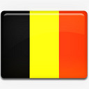 比利时国旗标志2图标图标