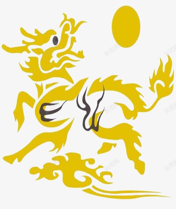 龙腾云驾雾png免抠素材_88icon https://88icon.com 卡通 神龙 腾云 腾云驾雾