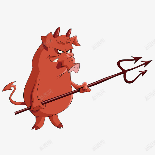 卡通猪武士矢量图ai免抠素材_88icon https://88icon.com 卡通 武士 猪 矢量图