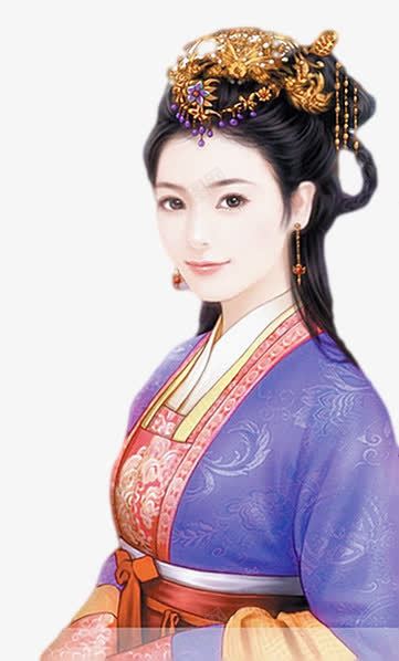 古风头戴金饰美女png免抠素材_88icon https://88icon.com 古风 头戴 美女 金饰