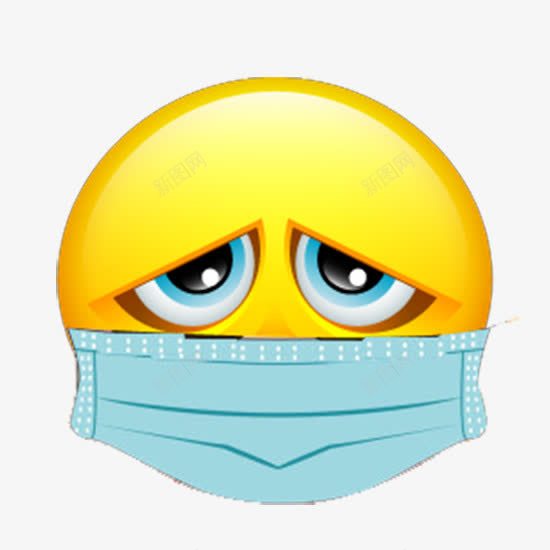 防雾霾表情png免抠素材_88icon https://88icon.com 免抠 平面 素材 表情 防雾霾