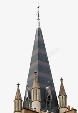 鏋濆彾圣母院教堂屋顶高清图片