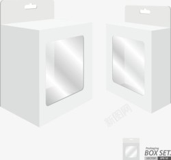 立方形纸盒素材