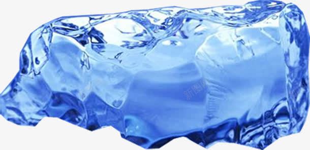 融化的蓝色透明冰冷png免抠素材_88icon https://88icon.com 冰冷 蓝色 融化 透明