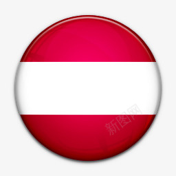 国旗的奥地利worldflagicons图标图标