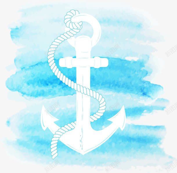 蓝色墨迹与船勾矢量图ai免抠素材_88icon https://88icon.com 卡通墨迹 墨痕 墨迹 矢量墨迹 船勾 蓝色墨迹 矢量图