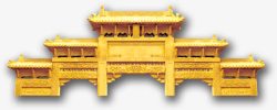 中国风古代建筑素材