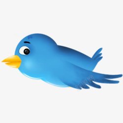 推特鸟Twitter的鸟素材