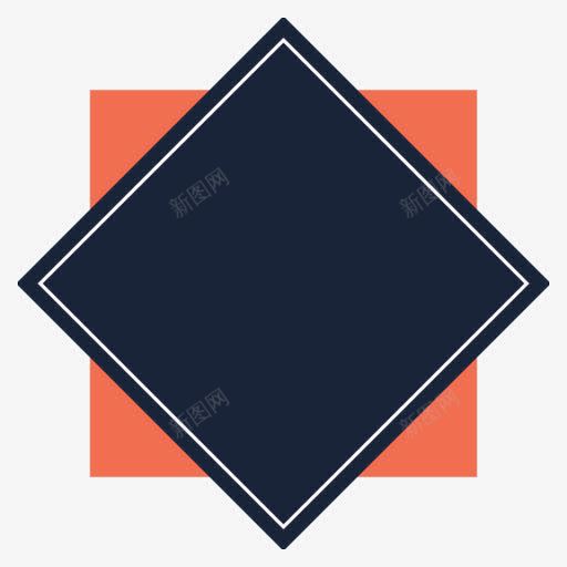 创意概述形状体检混合png免抠素材_88icon https://88icon.com Creative outline shape squere 体检 创意 形状 概述