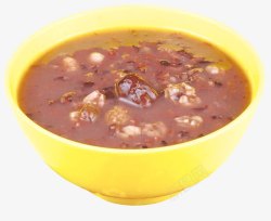 红豆薏米莲子粥素材