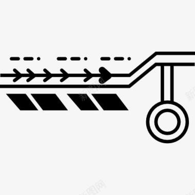 电子回路电子电路印刷图标图标