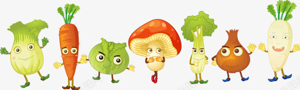 卡通蔬菜图png免抠素材_88icon https://88icon.com 卡通 好吃 简单 蔬菜