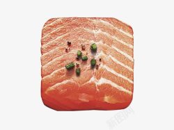 美食三文鱼素材