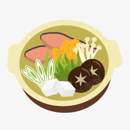 手绘火锅美食png免抠素材_88icon https://88icon.com 手绘 火锅 美食