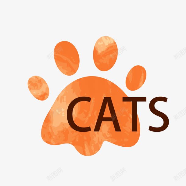 猫脚矢量图eps免抠素材_88icon https://88icon.com 可爱猫脚 猫脚 矢量猫脚 矢量图