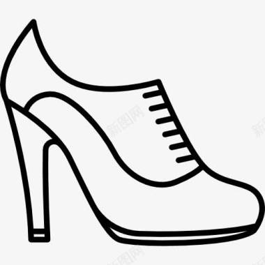 男女服装鞋靴引导图标图标
