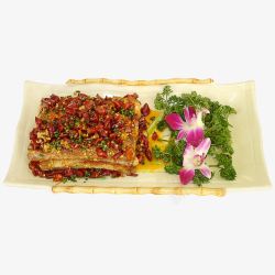 香辣大长排素材