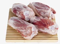 新鲜猪腿肉生鲜食物素材