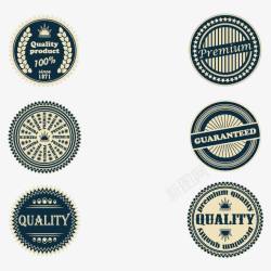 质量保证标签素材