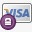 信用卡卡签证安全支付付款退房信用卡c图标图标