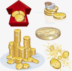 金币矢量图素材