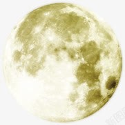 月球表面黄色素材