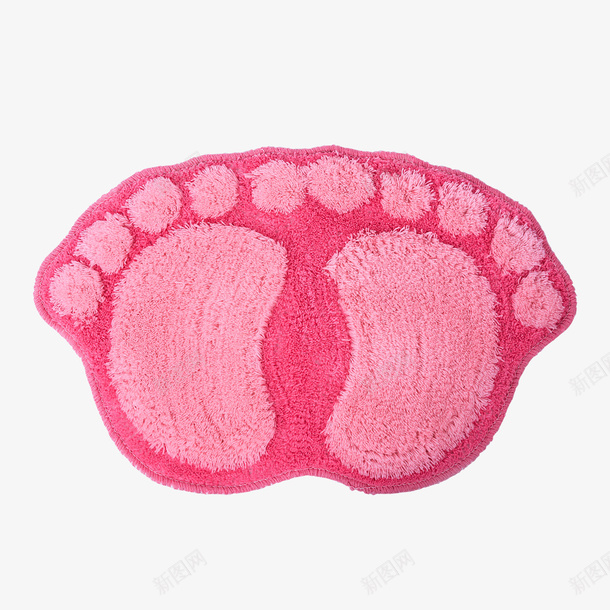 脚垫粉色吸水垫家居类png免抠素材_88icon https://88icon.com 吸水垫 家居类 粉色 脚垫