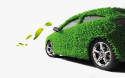 绿色树叶汽车素材