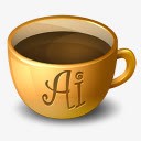 咖啡插画早晨快乐png免抠素材_88icon https://88icon.com coffee illustrator 咖啡 插画