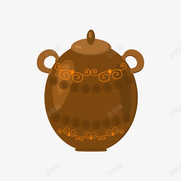 坛子png免抠素材_88icon https://88icon.com 卡通毯子 卡通罐子 毯子 罐子