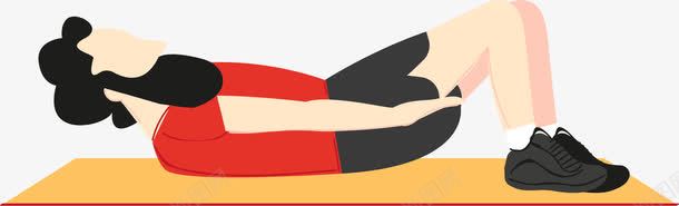 瑜伽康复训练png免抠素材_88icon https://88icon.com 卡通手绘 康复训练 热身动作 热身运动 物理训练 理疗 瑜伽垫 运动康复