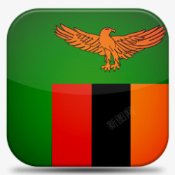 赞比亚V7国旗图标素材