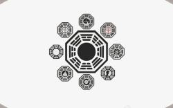 卦象八卦高清图片