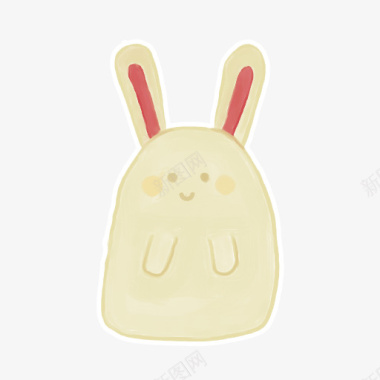 友善从微笑开始BunnyHappyIcon图标图标