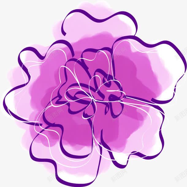 创意合成紫色的花卉效果png免抠素材_88icon https://88icon.com 创意花卉 紫色 紫色花卉 花卉 花卉效果
