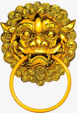 金色龙纹传统装饰素材