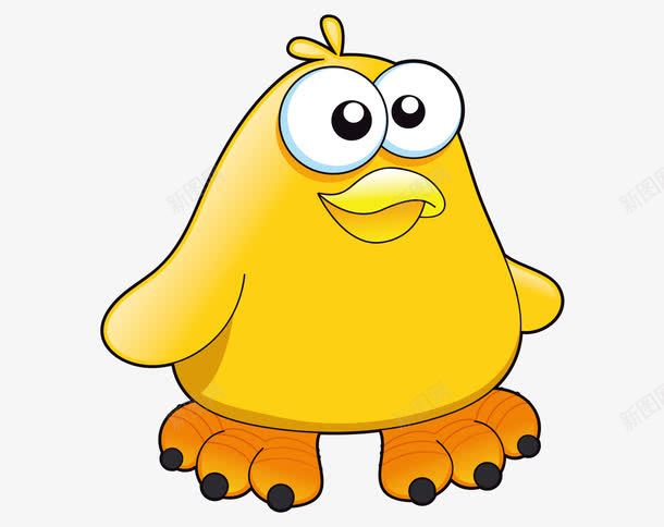 卡通手绘黄色可爱小鸡png免抠素材_88icon https://88icon.com 卡通的小鸡 可爱的小鸡 手绘小鸡 矢量的动物 黄色的小鸡